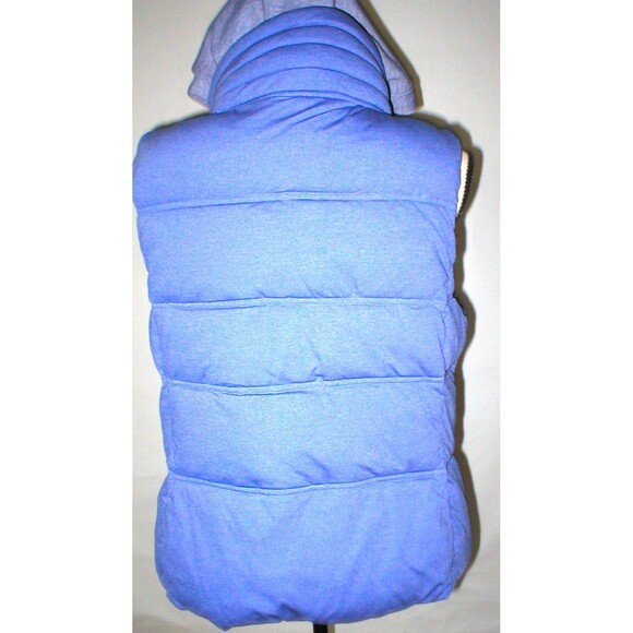 NWT Athleta $148 Womens Heather Purple Vest Detachable Hood M Warm Puffer Cozy - Picture 5 of 12